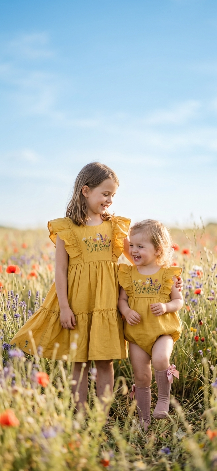 Summer flowers Robe