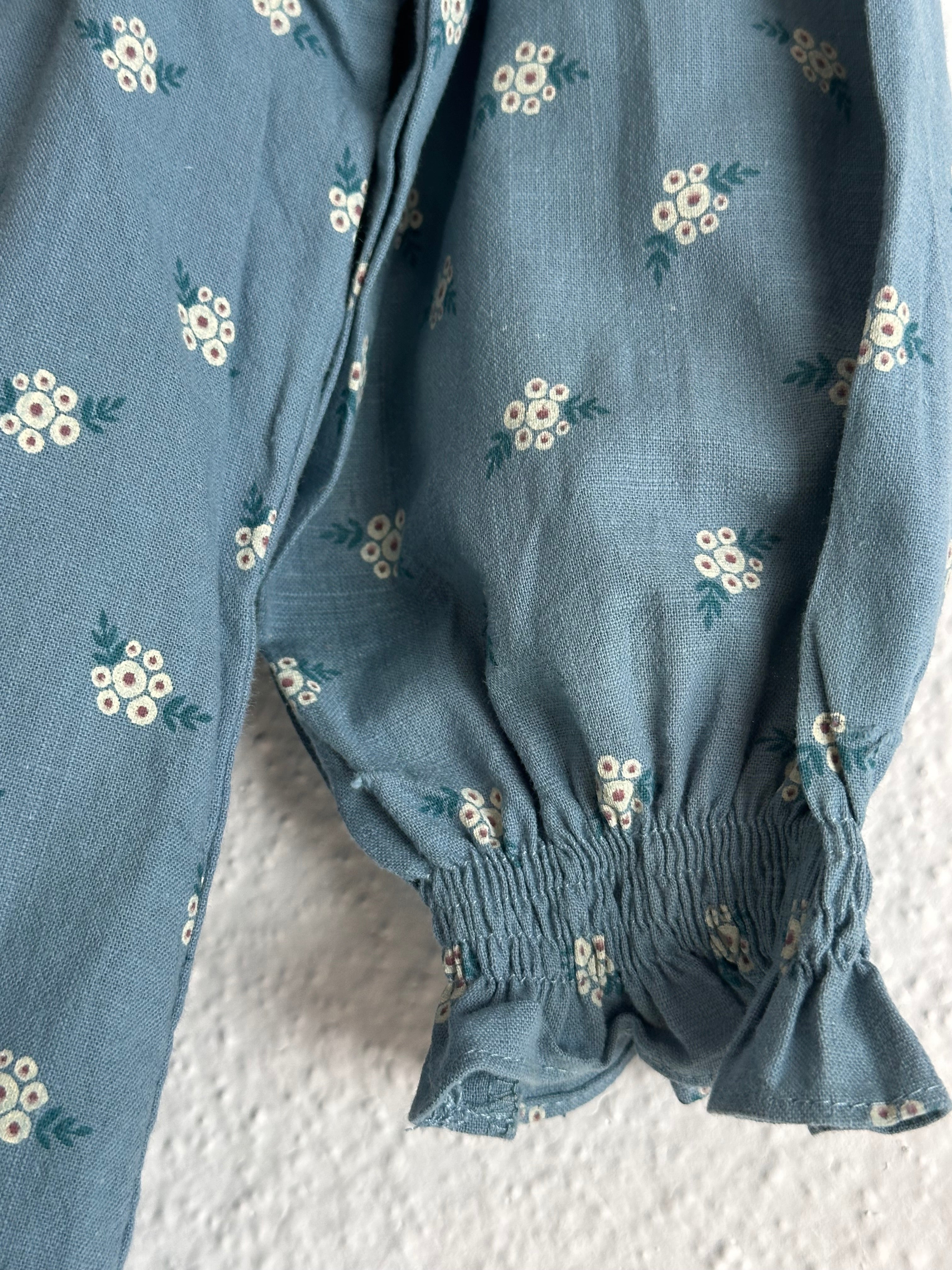Robe vintage bleu